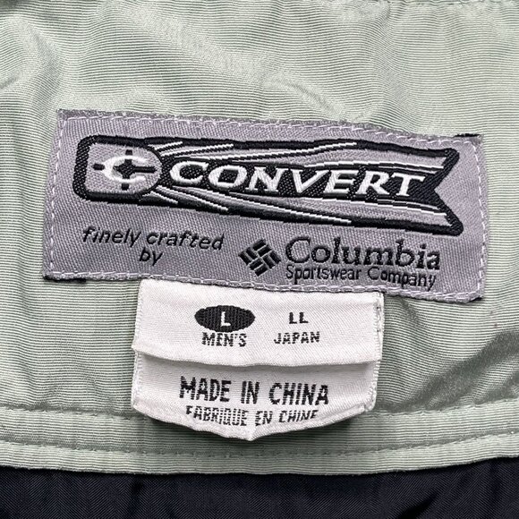 Columbia Convert Mens Large Snow Pants Light Green - Picture 3 of 15